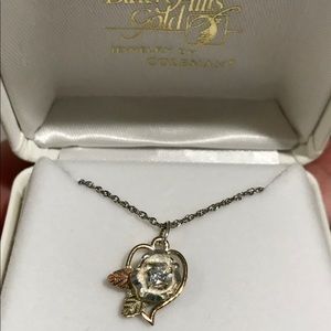 NEW Rose Necklace & Earrings by Black Hills Gold